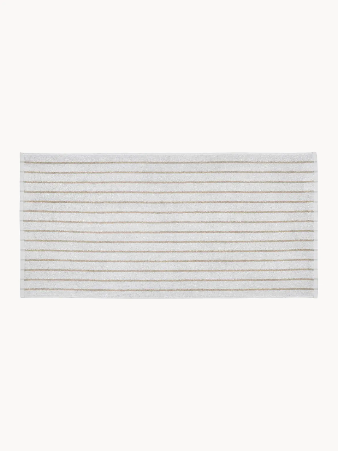 Toallas|Mantas>blomus Toalla de algodón ecológico Arto Gris claro, beige