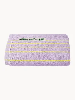 Toallas De Playa|Toallas></noscript>Bongusta Toalla de algodón ecológico Naram, tamaños diferentes Lavanda, amarillo claro