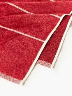 Toallas De Playa|Accesorios De Playa></noscript>Westwing Collection Toalla de playa a rayas All Year Rojo, rosa claro, amarillo claro