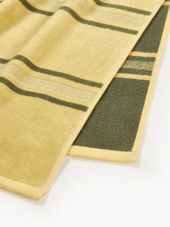 Toallas De Playa|Accesorios De Playa></noscript>Westwing Collection Toalla de playa a rayas Torres Amarillo claro, verde