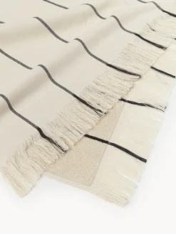 Clearance Toalla de playa con flecos Piero Toallas De Playa|Mantas