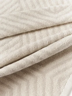 Toallas|Mantas>Westwing Collection Toalla Fatu, tamaños diferentes Tonos beige claros