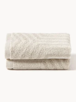 Toallas|Mantas></noscript>Westwing Collection Toalla Fatu, tamaños diferentes Tonos beige claros