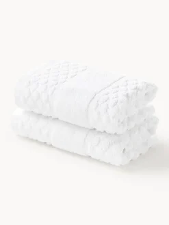 Toallas|Mantas>Westwing Collection Toalla Katharina, tamaños diferentes Blanco