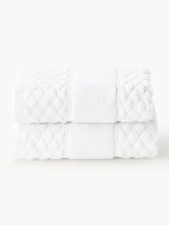 Toallas|Mantas>Westwing Collection Toalla Katharina, tamaños diferentes Blanco