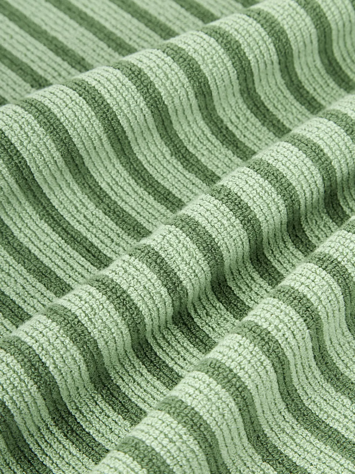 Toallas|Mantas>Westwing Collection Toalla lavabo Irma, tamaños diferentes Verde