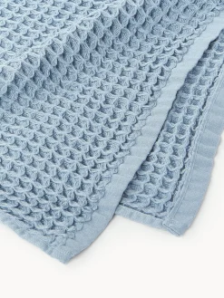 Toallas|Mantas></noscript>Westwing Collection Toalla texturizada Ines, tamaños diferentes Azul claro