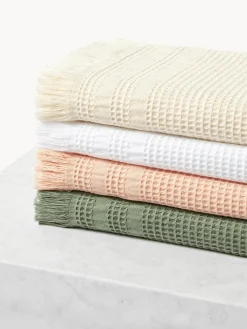 Toallas|Mantas></noscript>Westwing Collection Toalla tipo gofre Yara, tamaños diferentes Blanco