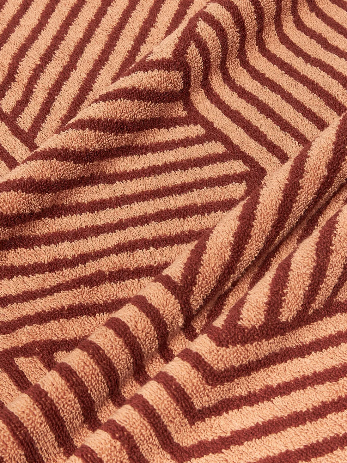 Toallas|Mantas>Westwing Collection Toallas lavabos Fatu, tamaños diferentes Tonos terracota