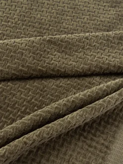 Toallas|Mantas>Westwing Collection Toallas Niam, tamaños diferentes Verde oliva