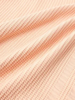 Toallas|Mantas></noscript>Westwing Collection Toallas tipo gofre Yara, tamaños diferentes Melocotón