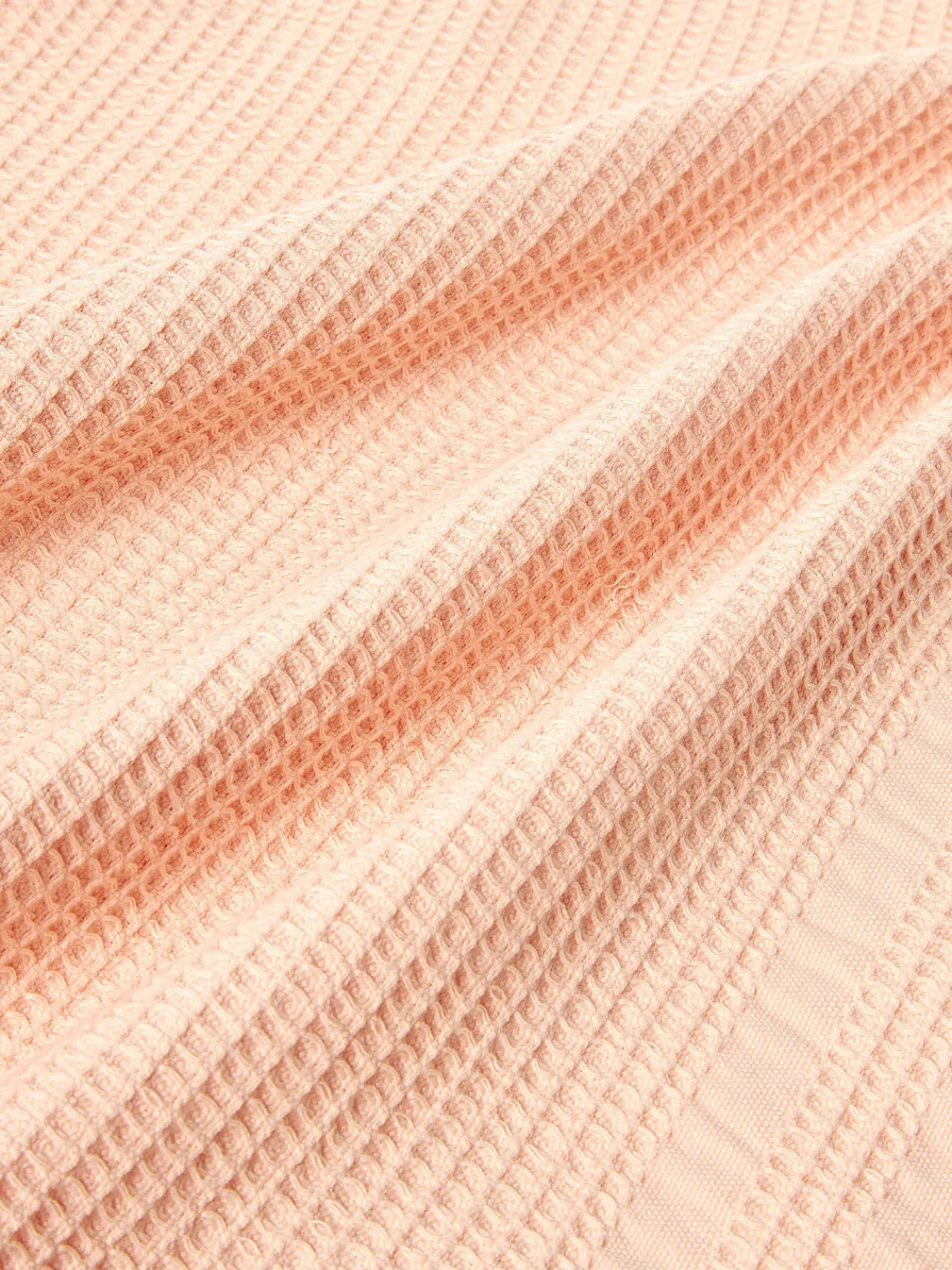 Toallas|Mantas>Westwing Collection Toallas tipo gofre Yara, tamaños diferentes Melocotón