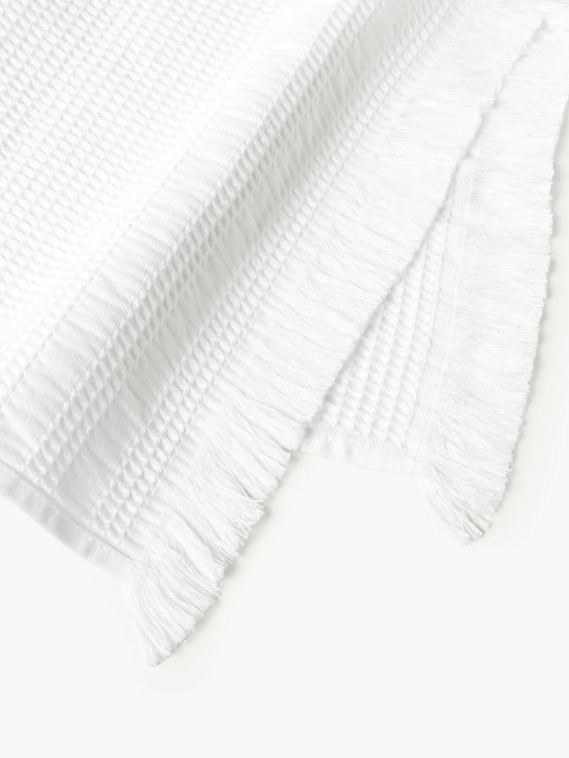 Toallas|Mantas>Westwing Collection Toallas tipo gofre Yara, tamaños diferentes Blanco