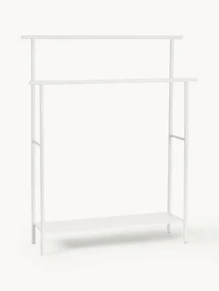Toalleros|Jarrones>Ferm Living Toallero con barra Dora Blanco mate