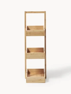 Toallero de bambú Kit Armarios De Baño|Estanterías De Baño