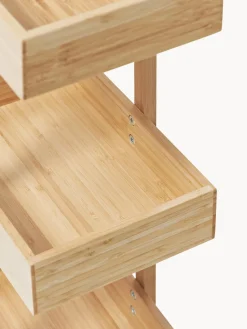 Toallero de bambú Kit Armarios De Baño|Estanterías De Baño