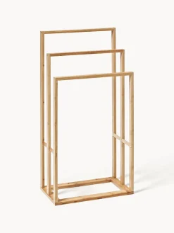 Best Toallero de bambú Kit Toalleros|Jarrones