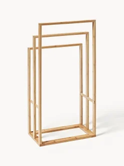 Best Toallero de bambú Kit Toalleros|Jarrones