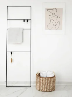 Online Toallero de metal Estina Armarios De Baño|Estanterías De Baño