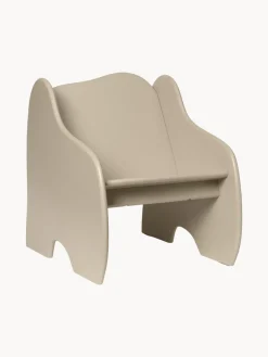 Decoración Infantil|Mesas Y Sillas Infantiles>Ferm Living Kids Tumbona infantil de madera inclinada con estante Slope Beige claro