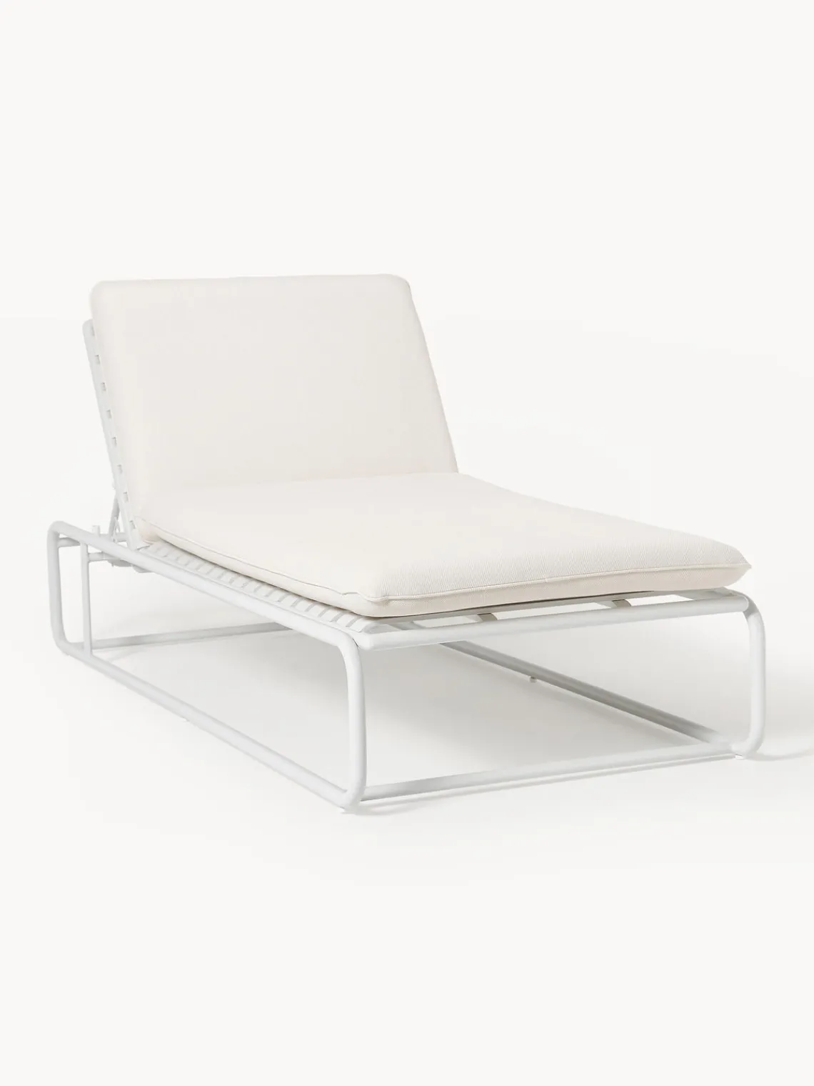 Tumbonas|Muebles De Jardín>Westwing Collection Tumbona para exterior Caio Blanco Off White, blanco
