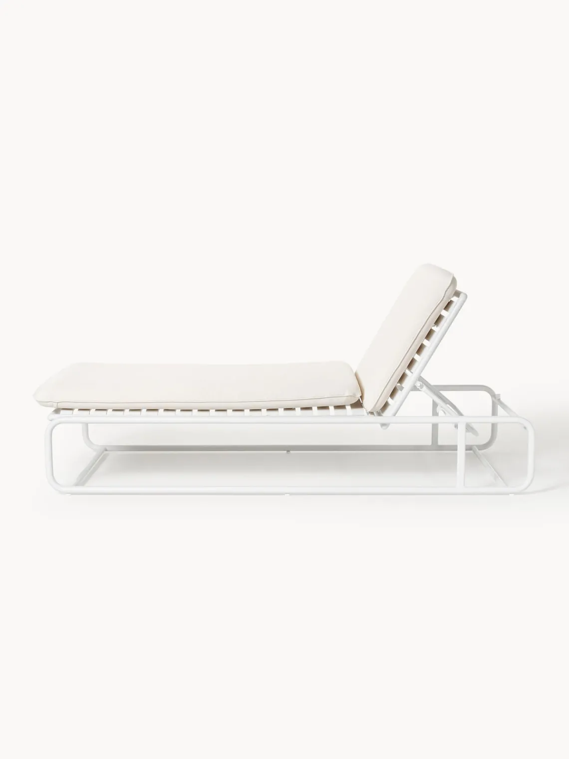 Tumbonas|Muebles De Jardín>Westwing Collection Tumbona para exterior Caio Blanco Off White, blanco