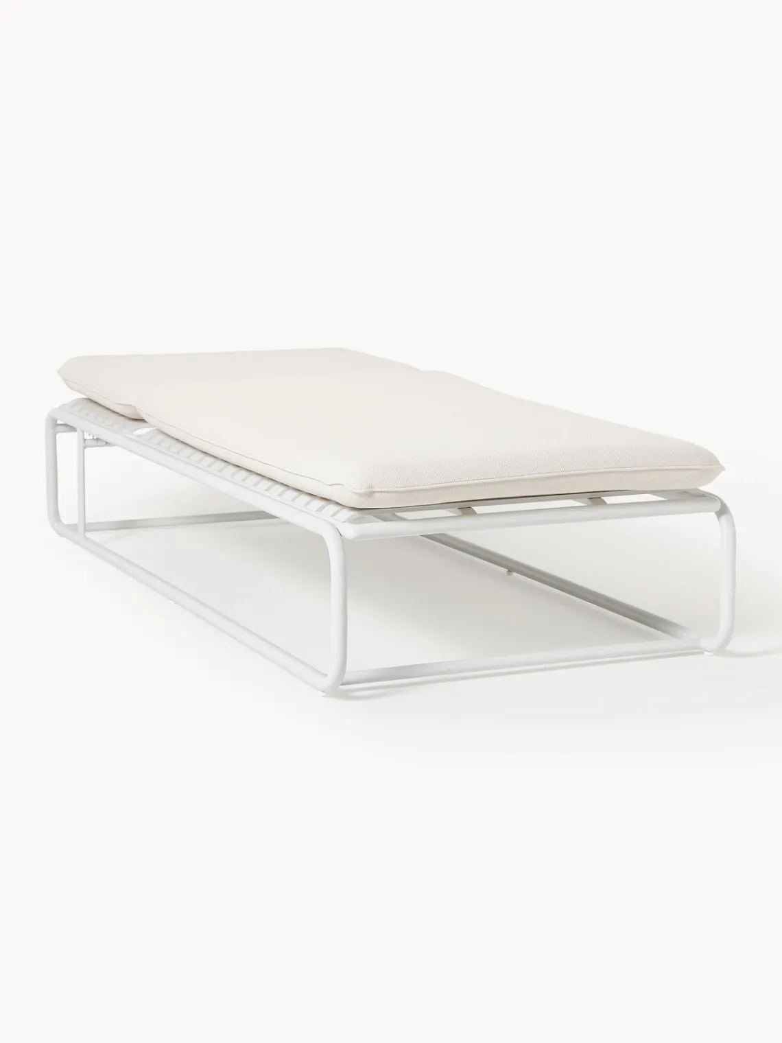 Tumbonas|Muebles De Jardín>Westwing Collection Tumbona para exterior Caio Blanco Off White, blanco