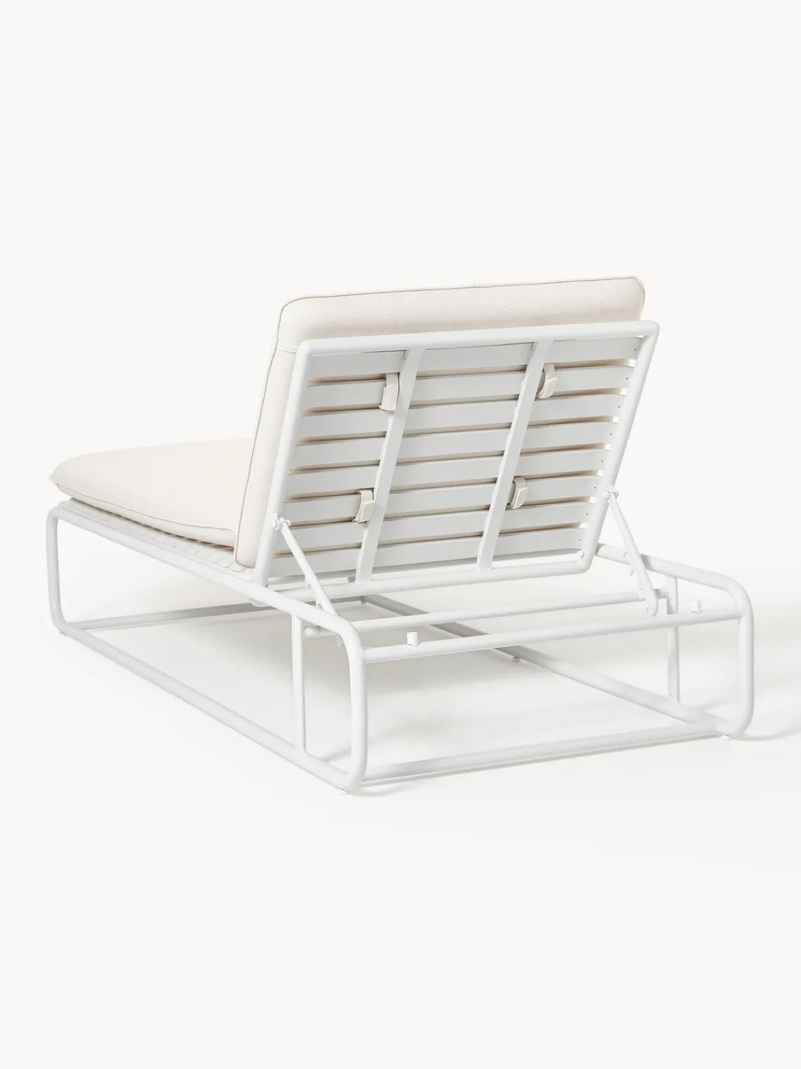 Tumbonas|Muebles De Jardín>Westwing Collection Tumbona para exterior Caio Blanco Off White, blanco