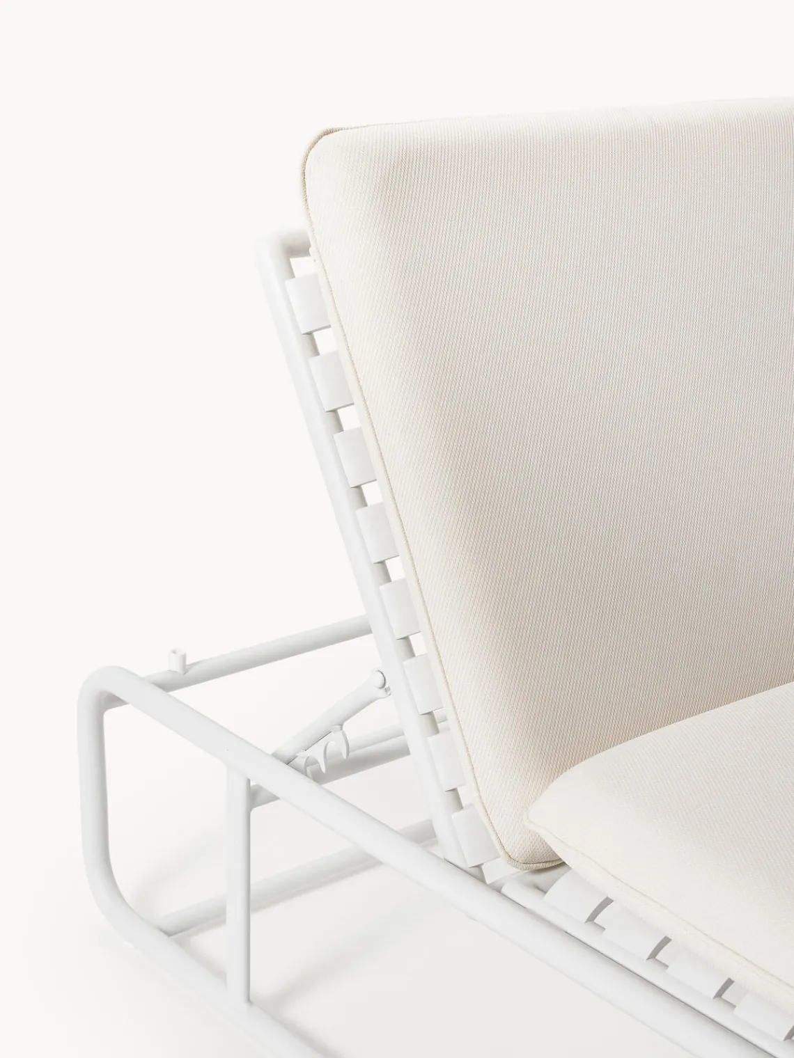 Tumbonas|Muebles De Jardín>Westwing Collection Tumbona para exterior Caio Blanco Off White, blanco