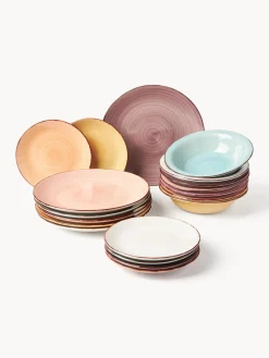 Vajilla artesanal Baita, 6 comensales (18 pzas.) Vajillas Completas|Menaje De Mesa