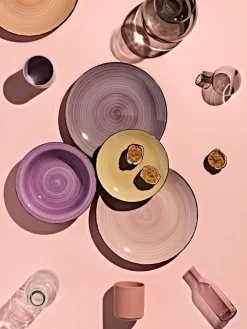 Vajilla artesanal Baita, 6 comensales (18 pzas.) Vajillas Completas|Menaje De Mesa