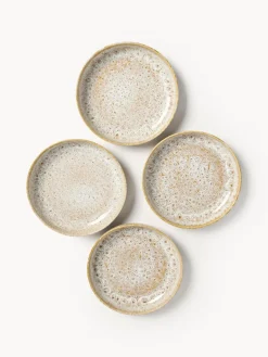 Vajillas Completas|Menaje De Mesa></noscript>Westwing Collection Vajilla artesanal con esmalte reactivo Ethel (12 pzas.) Blanco, ocre