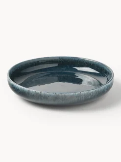 Outlet Vajilla artesanal con esmalte reactivo Ethel, 4 comensales (12 pzas.) Menaje De Mesa