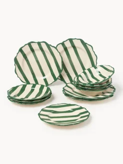 Discount Vajilla artesanal Donald, 4 comensales, 12 pzas. Vajillas Completas|Menaje De Mesa