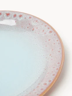 Vajillas Completas|Menaje De Mesa></noscript>Westwing Collection Vajilla artesanal Marguerite, 4 comensales, 12 pzas. Terracota, azul claro