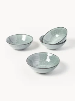 Clearance Vajilla artesanal , 4 comensales (12 pzas.) Vajillas Completas|Menaje De Mesa