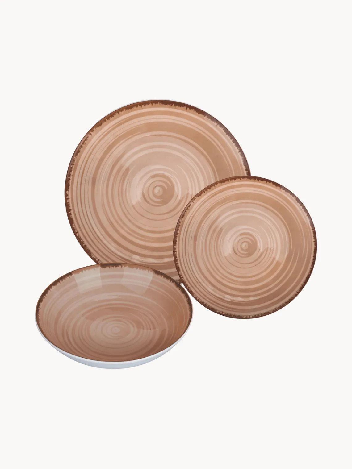 Platos Llanos|Vajillas Completas>Villa D'Este Home Tivoli Vajilla Baita, 6 comensales, 18 pzas.