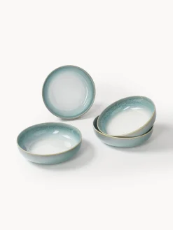 Vajillas Completas|Menaje De Mesa></noscript>Westwing Collection Vajilla con esmalte reactivo Havana, 12 pzas. Tonos azules