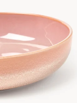 Vajillas Completas|Menaje De Mesa></noscript>Westwing Collection Vajilla con esmalte reactivo Havana, 4 comensales (12 pzas.) Tonos rosas y naranjas