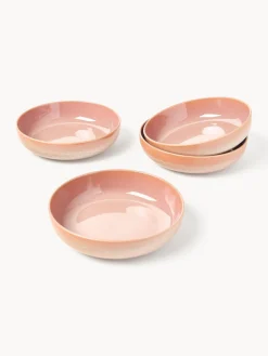 Vajillas Completas|Menaje De Mesa></noscript>Westwing Collection Vajilla con esmalte reactivo Havana, 4 comensales (12 pzas.) Tonos rosas y naranjas