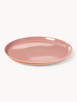 Vajillas Completas|Menaje De Mesa></noscript>Westwing Collection Vajilla con esmalte reactivo Havana, 4 comensales (12 pzas.) Tonos rosas y naranjas