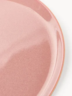 Vajillas Completas|Menaje De Mesa></noscript>Westwing Collection Vajilla con esmalte reactivo Havana, 4 comensales (12 pzas.) Tonos rosas y naranjas