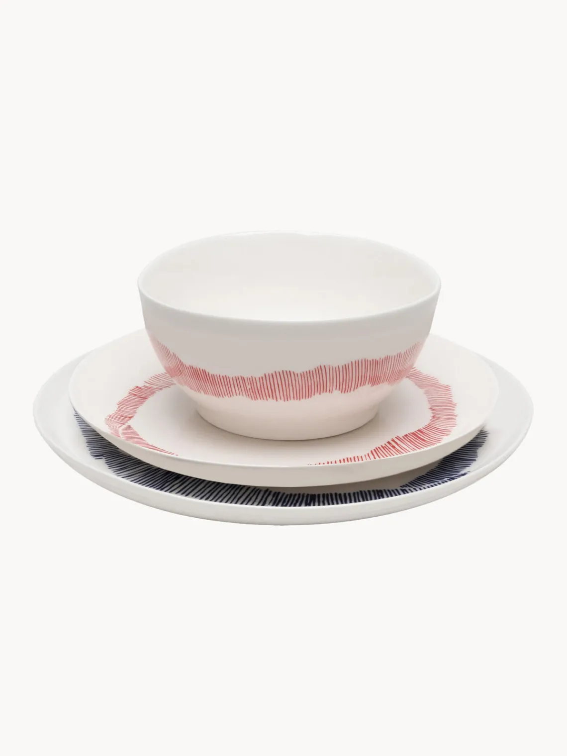 Vajilla con esmalte reactivo Feast x Yotam Ottolengh, 4 comensales (12 pzas.) Vajillas Completas|Menaje De Mesa