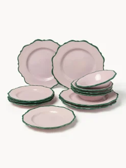 New Vajilla Crumble, 4 comensales, 12 pzas. Vajillas Completas|Menaje De Mesa