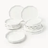 Sale Vajilla de porcelana Angoli, 4 comensales (12 pzas.) Vajillas Completas|Menaje De Mesa