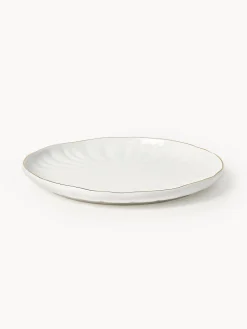 Discount Vajilla de porcelana con relieves Sali, 4 comensales (12 pzas.) Vajillas Completas|Menaje De Mesa