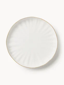 Clearance Vajilla de porcelana con relieves Sali, 6 comensales (30 pzas.) Vajillas Completas|Menaje De Mesa