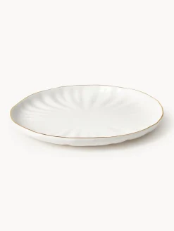 Clearance Vajilla de porcelana con relieves Sali, 6 comensales (30 pzas.) Vajillas Completas|Menaje De Mesa