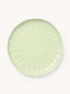 Vajillas Completas|Menaje De Mesa></noscript>Westwing Collection Vajilla de porcelana con relieves Sali, 4 comensales (12 pzas.) Verde claro