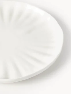 Vajillas Completas|Menaje De Mesa></noscript>Westwing Collection Vajilla de porcelana con relieves Sali, 6 comensales (30 pzas.) Blanco